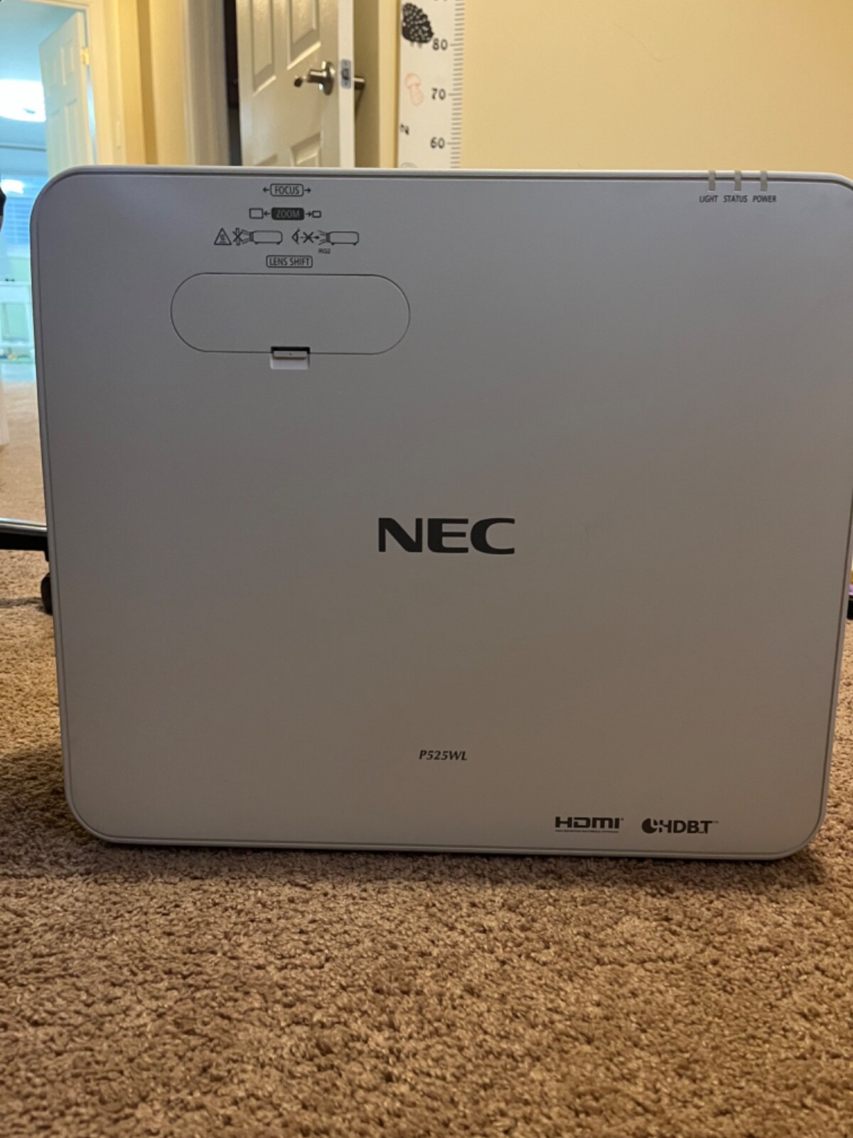 NEC NP-P525WL LCD Projector - White
