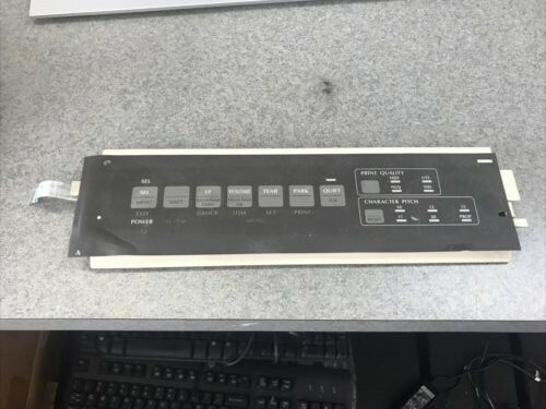 Okidata Microline 320 Turbo Operator Control Panel USED