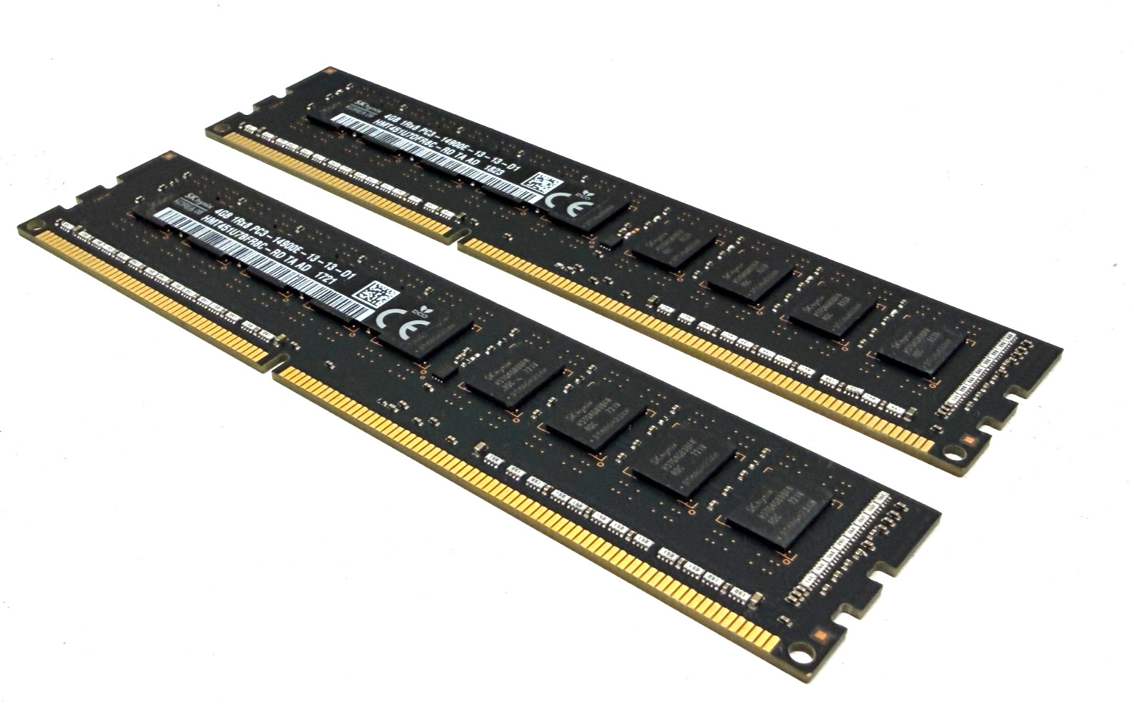 SK hynix 8 GB (2 X 4GB)  1Rx8 PC3-14900E HMT451U7DFR8C Serve Ram Unbuffered ECC