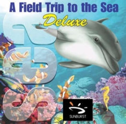 A Field Trip To The Sea Deluxe PC MAC CD learn ocean animals life corel reefs +