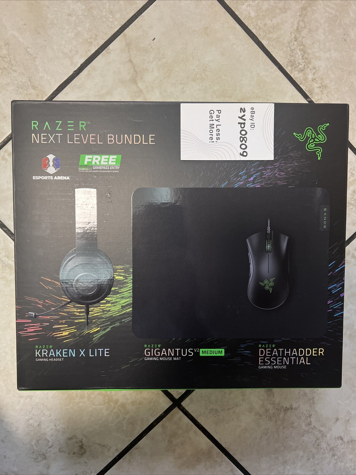 🔥Razer Next Level Bundle (BRAND NEW) with Gaming Headphone + Mouse + Mouse Pad