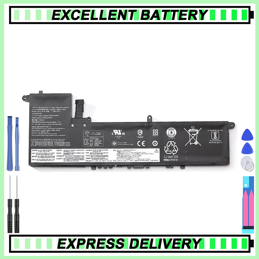 Battery L19D3PD3 L19M3PD3 For Lenovo IdeaPad S540-13ARE S540-13IML 13ITL