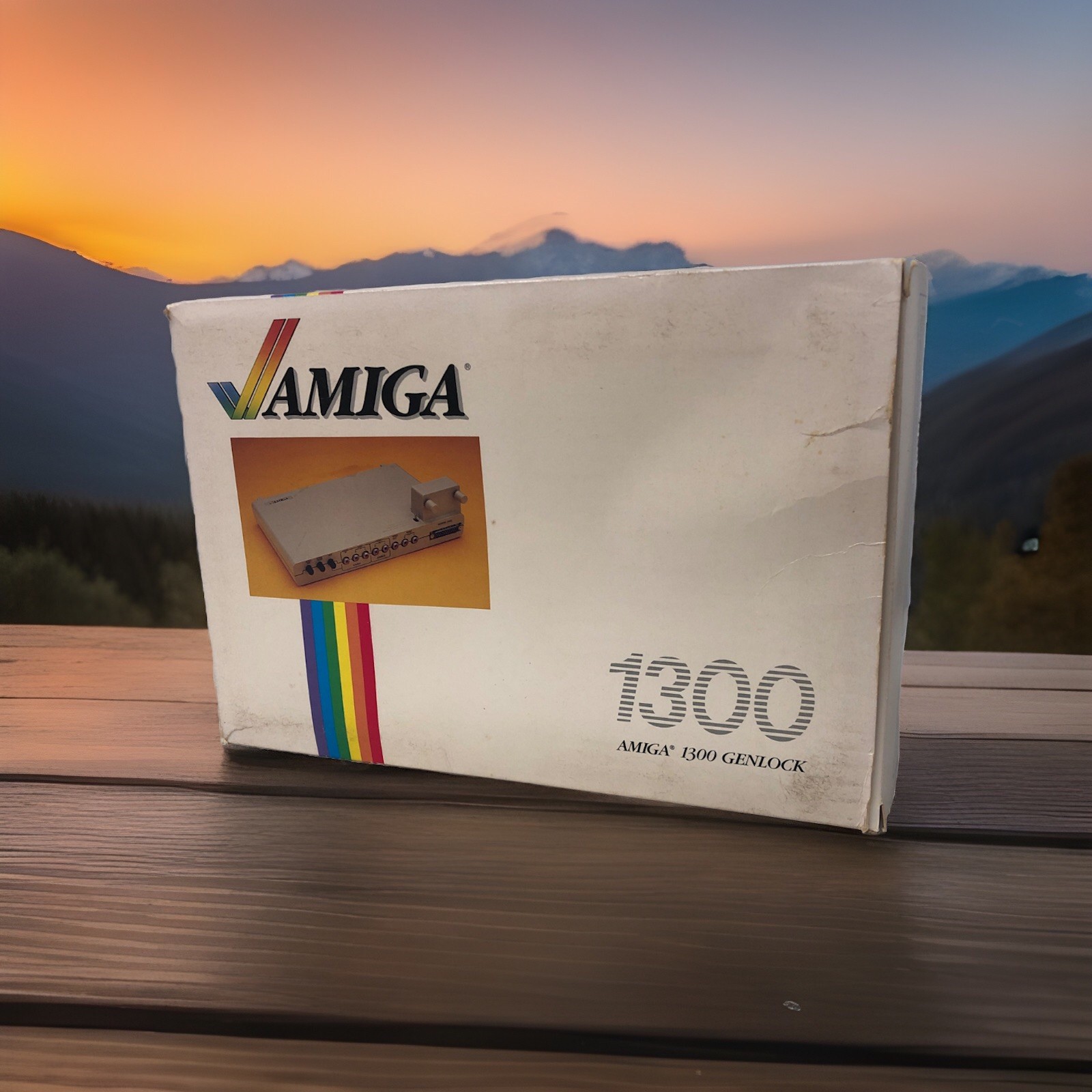 OPEN BOX - AMIGA Genlock Interface Vintage Video Adapter 1300- GREAT