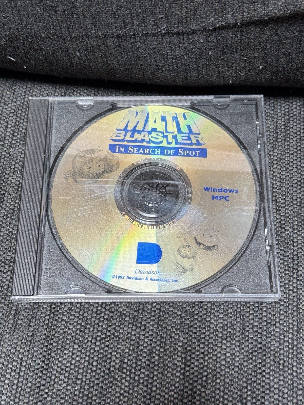 Math Blaster Episode One In Search of Spot Davidson PC CD-ROM 1993 Windows MPC