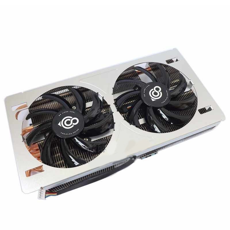 NEW For COOLER MASTER CM9010 58MM 12V 0.50A 4Pin Dual-fan graphics card cooler