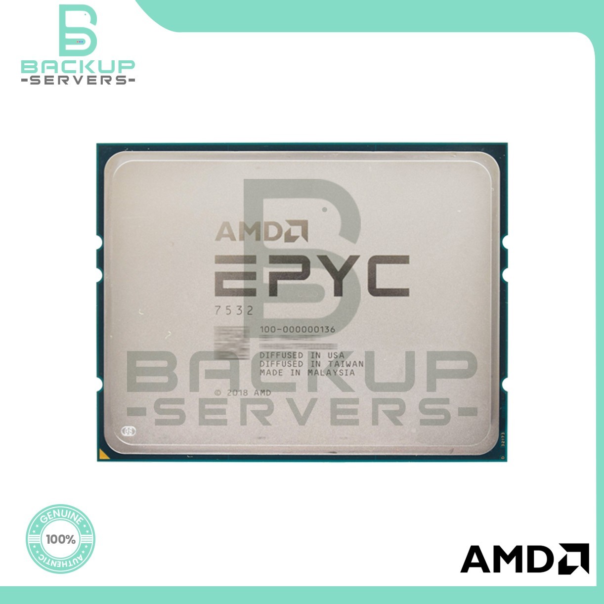 AMD EPYC 7532 32-Core 2.40GHz 200W 256M Processor *UNLOCKED* "NEW" 100-000000136