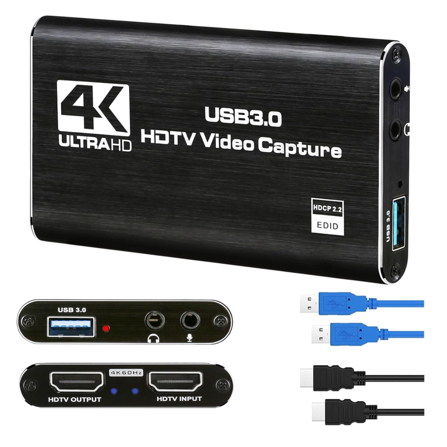 4K Audio Video Capture Card To USB 3.0 HDMI Video Capture Device Full HD UK SELL