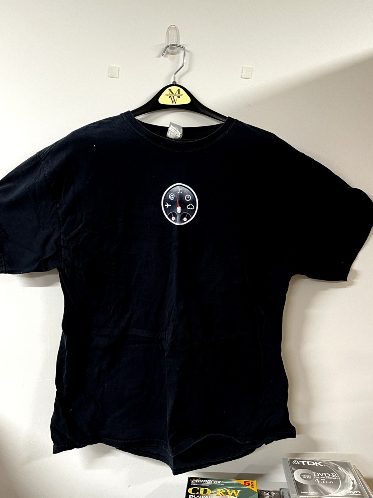 Apple Computer Tiger OS Dashboard Widget Short Sleeve t-shirt XL tee. Rare, iMac