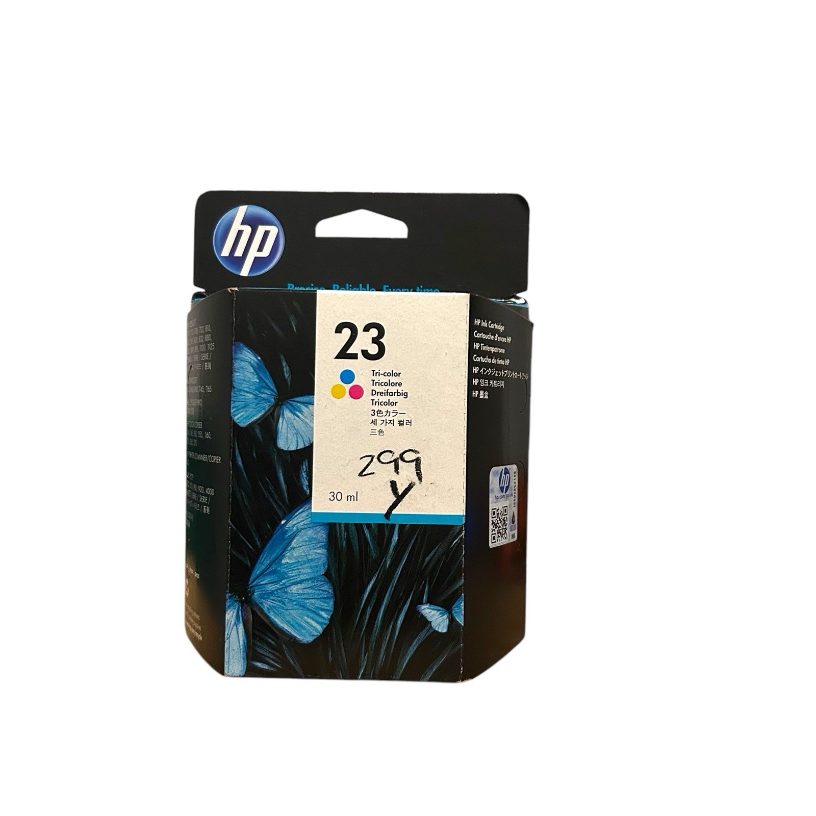 HP C1823D (HP 23) OEM Tri-Color Ink Cartridge C1823D