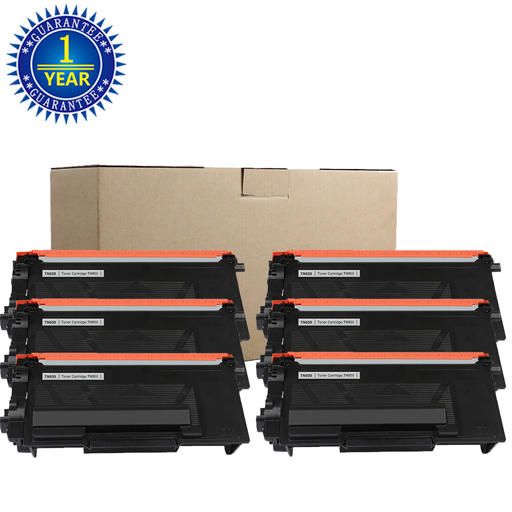 6 TN850 Toner Compatible With Brother MFC-L6700DW MFC-L5850DW HL-L6200DW L6400DW