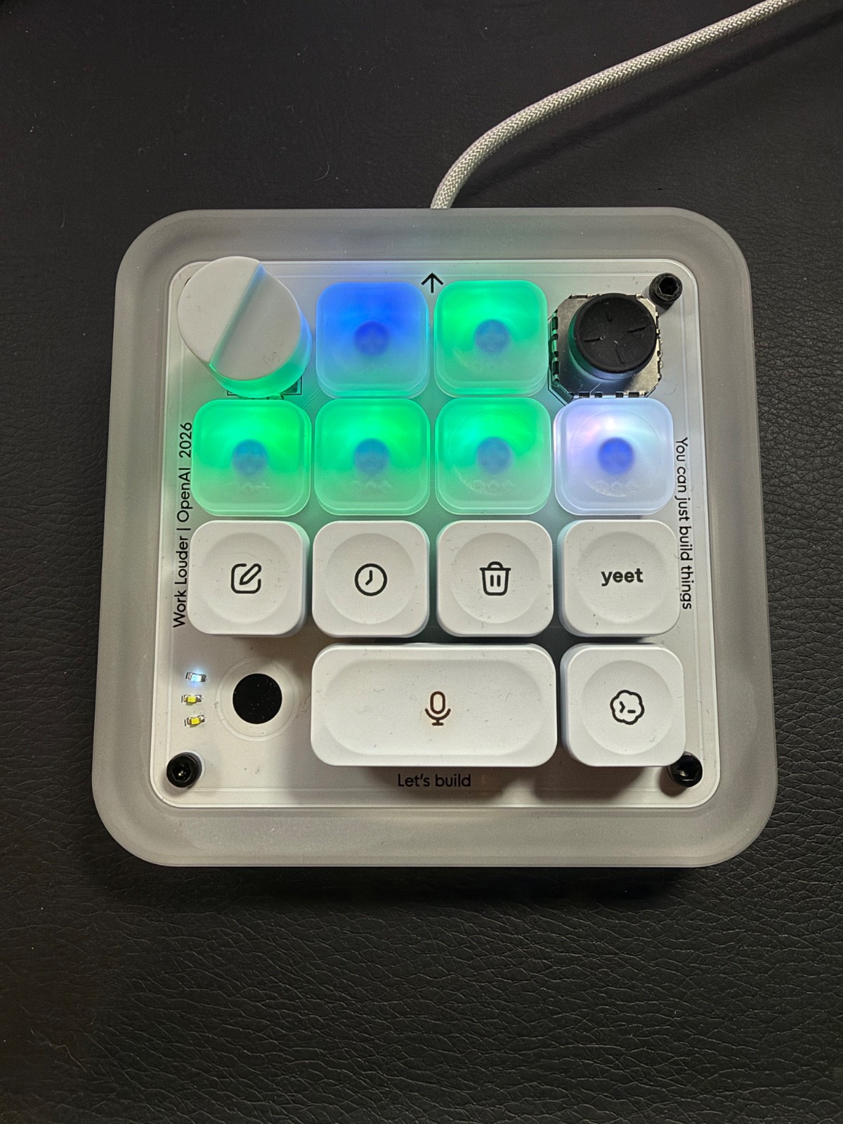 OpenAI Codex Micro Work Louder + Icon Keyset | USED (SILENT)