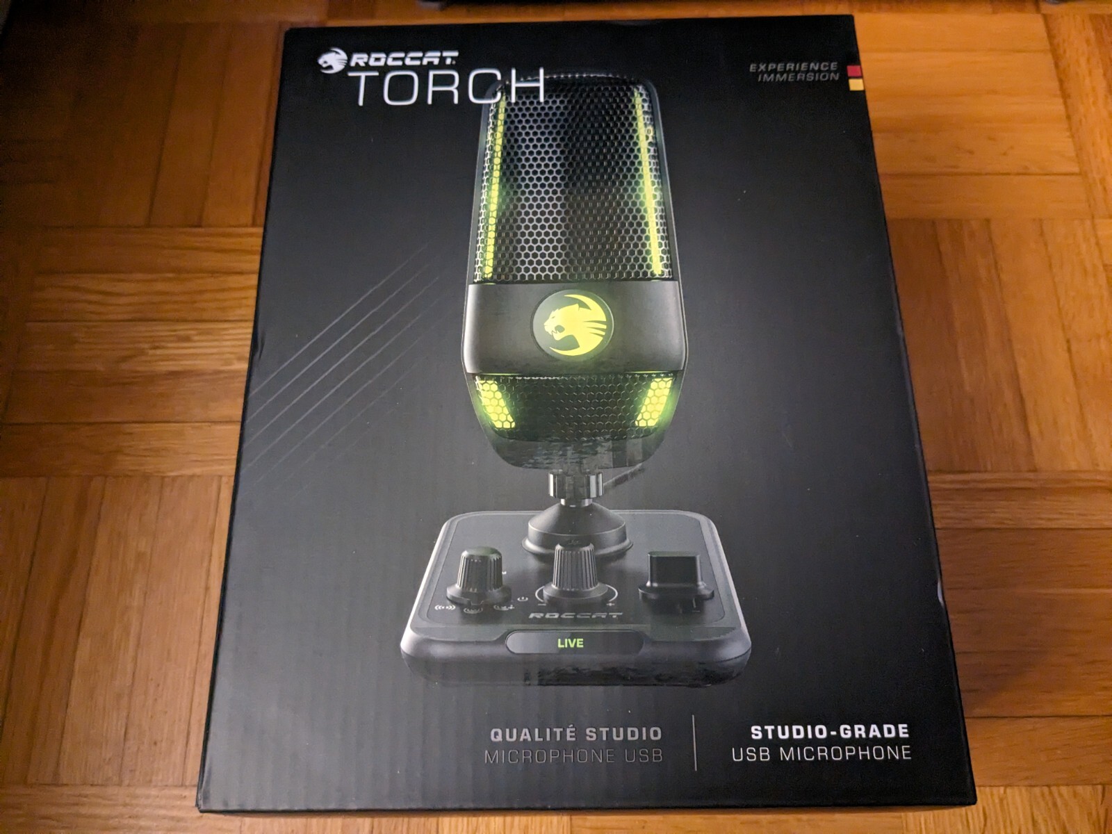 Turtle Beach Roccat Torch Streaming Microphone Studio Grade Usb Microphone