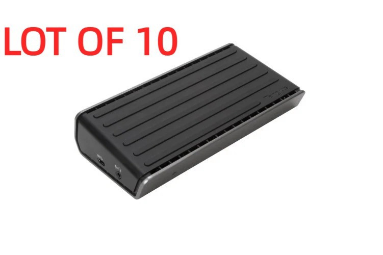 LOT OF 10 Targus USB-C Universal Dual Video 4K Docking Station DOCK180