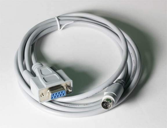 C2G 25041 DB9 Female To 8-Pin Mini-DIN Serial RS232 Male Adapter Cable
