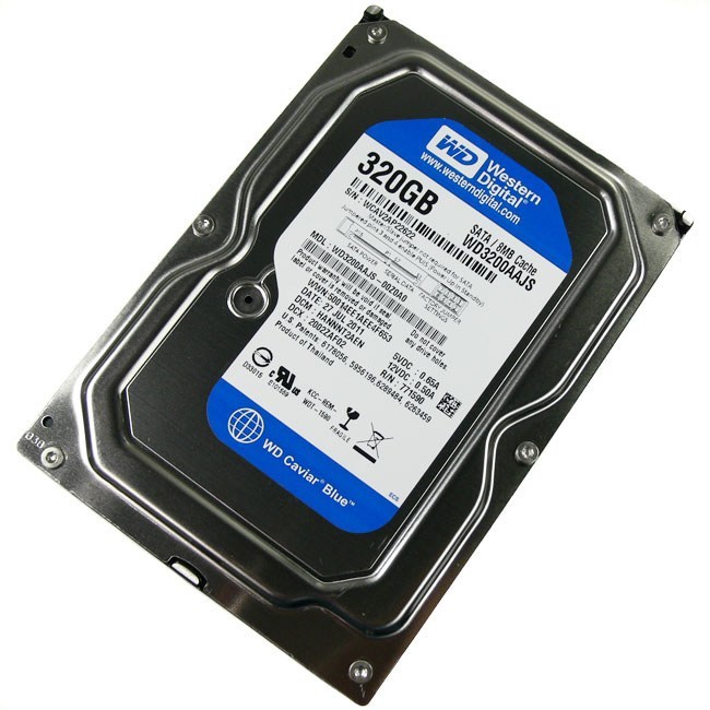 HP Compaq Presario SR5710F - 320GB Hard Drive - Windows 7 Home Premium 64 bit