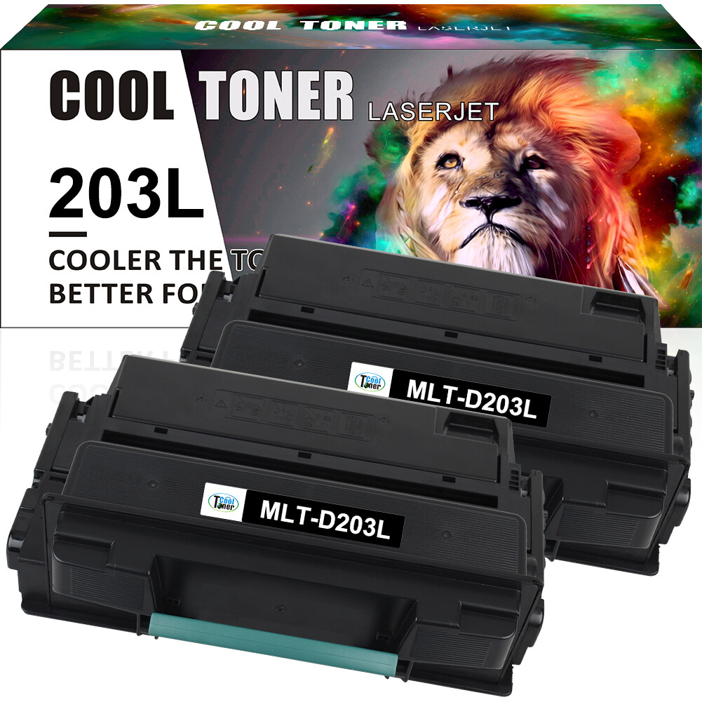 2PK MLT-D203L 203L Toner Compatible for Samsung SL-M3320ND M3820 M4070FR M3370FD