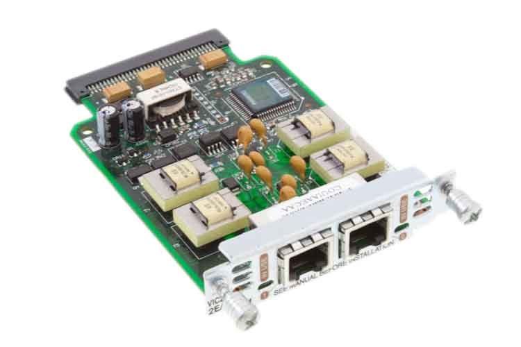 Cisco VIC2-2E/M 2-Port Ear and Mouth Voice Interface Card 