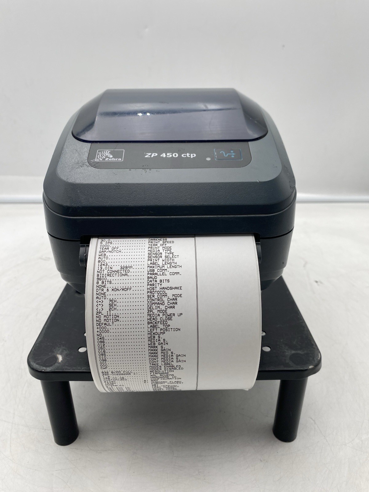 Zebra ZP450 CTP ZP450-0502-0004A Thermal Label Printer USB/Serial/Parallel