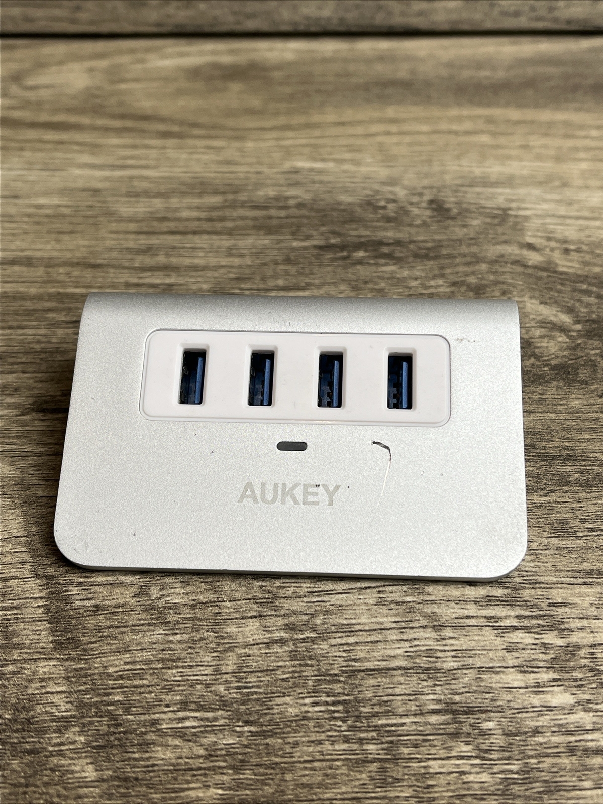 Aukey CB-H5 4-Port USB 3.0 Hub Aluminum Compact & Portable ONLY ⚠️NO CABLES⚠️