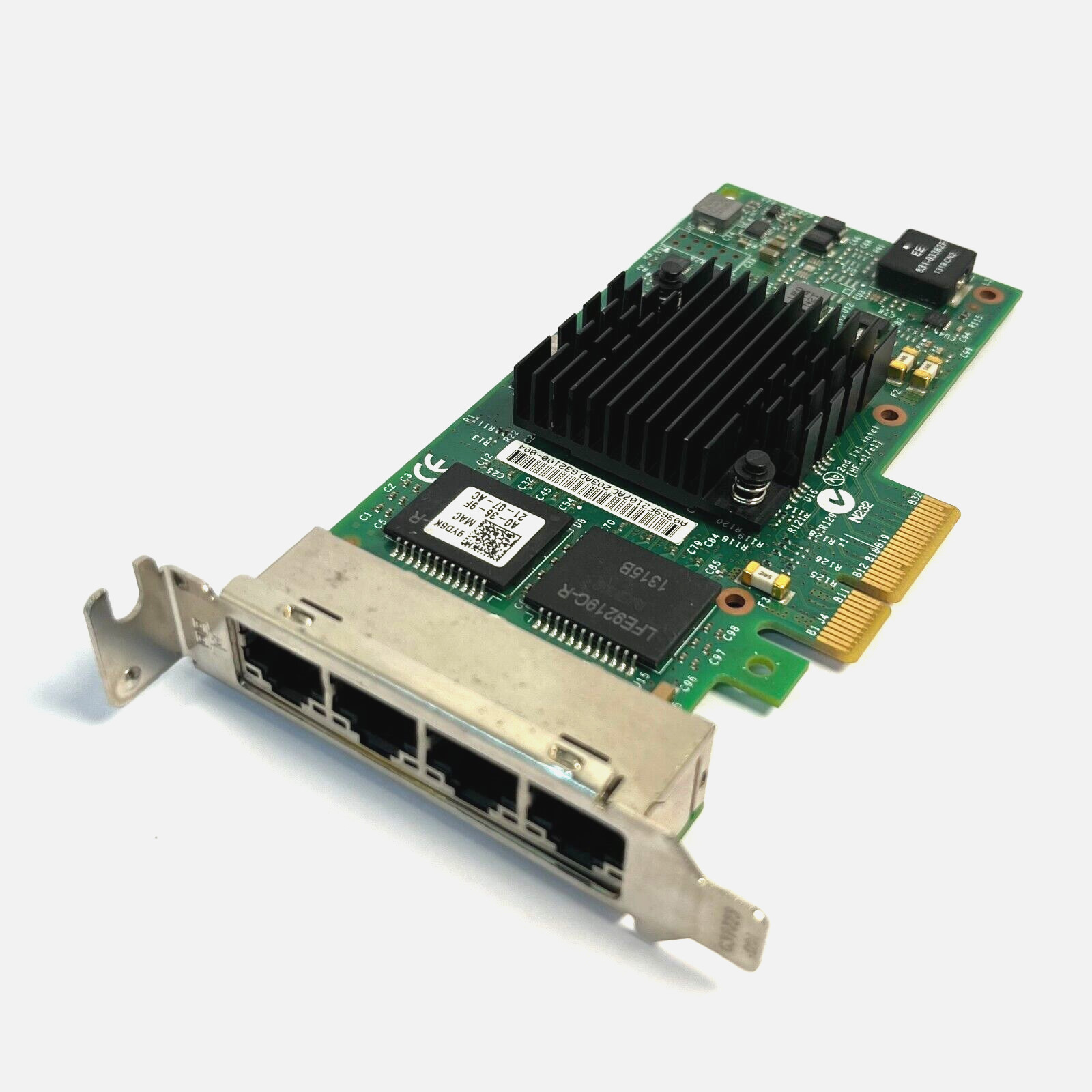Genuine Intel I350-T4 1GbE RJ-45 Quad Port Ethernet Server Adapter Low Bracket