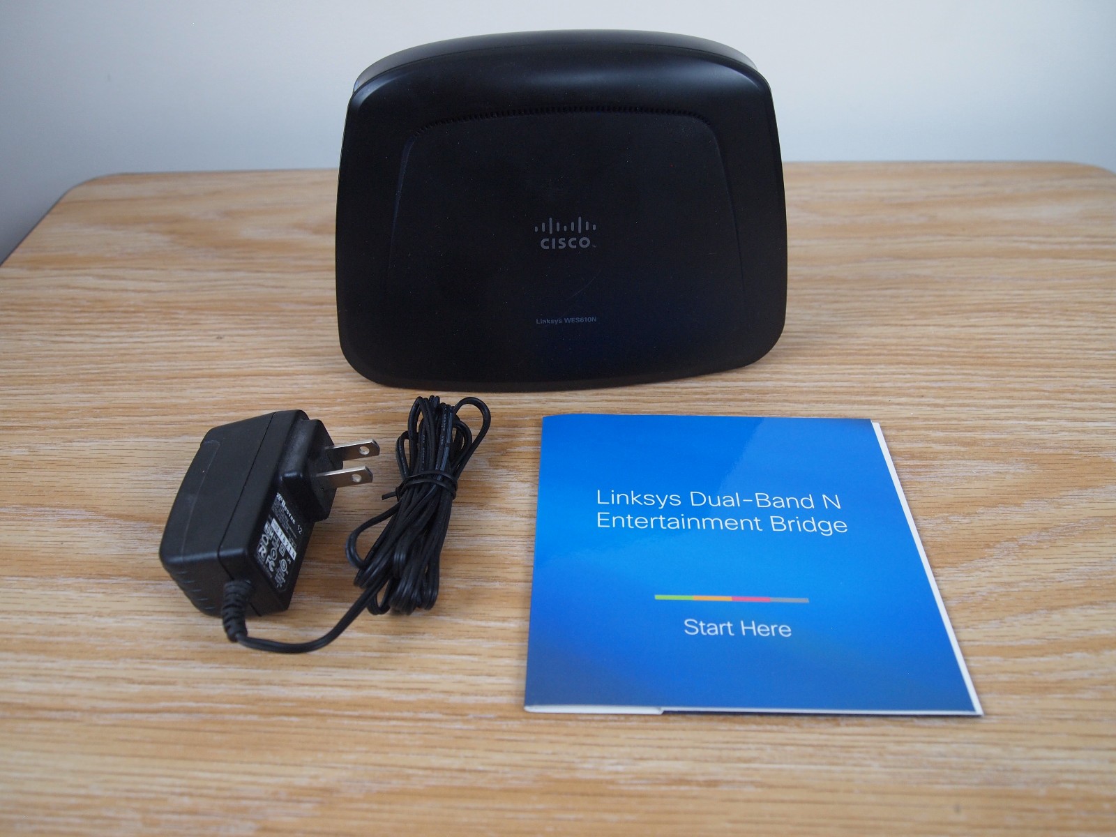 Cisco Linksys WES610N 4 Port Dual-Band N Entertainment Bridge