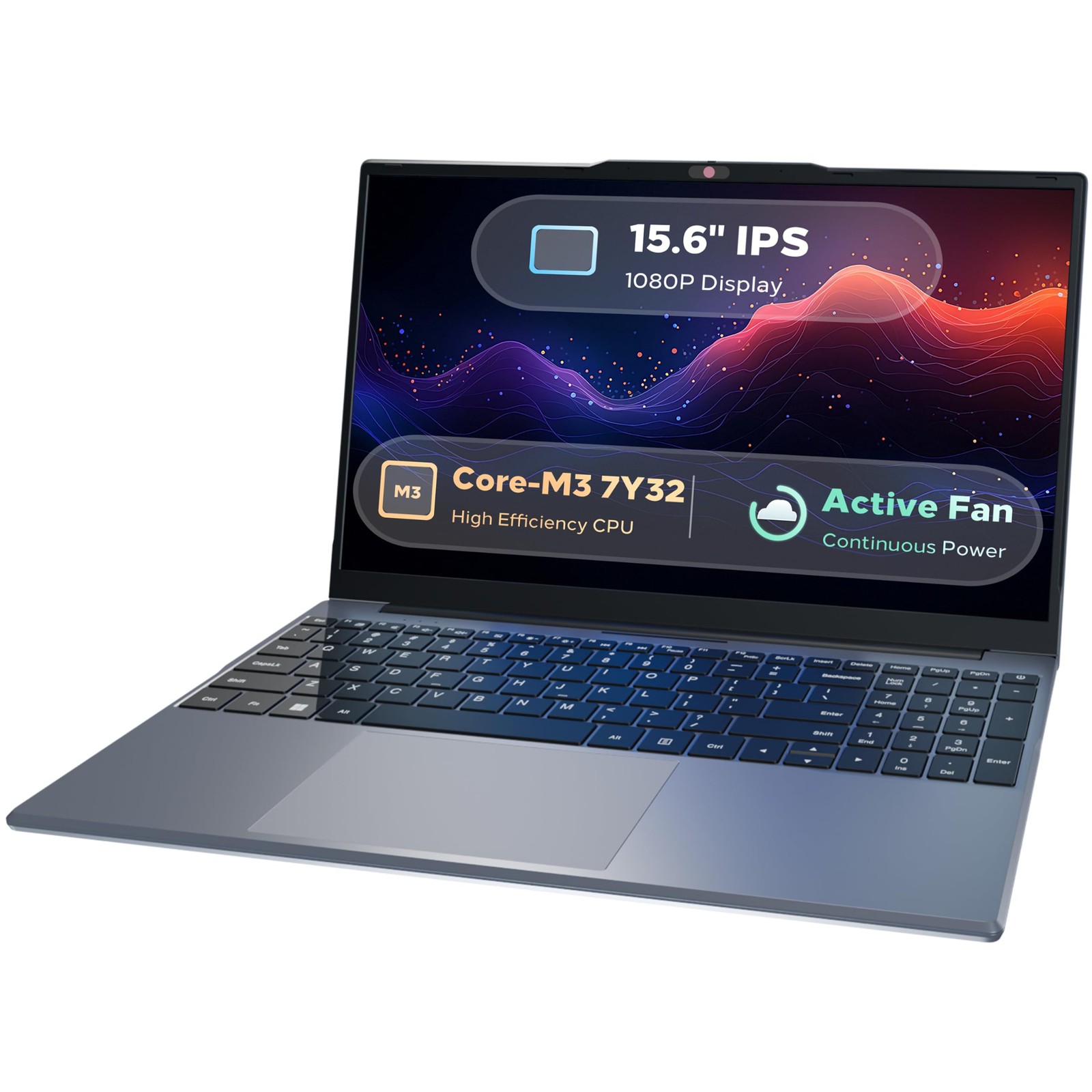 Phatom 15.6" FHD Laptop Computers, Compatible with Windows 11, Core M3 Beats ...