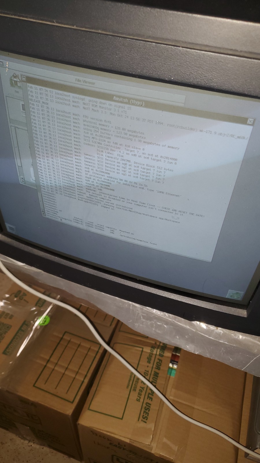 Very rare Nextstation TurboColor computer
