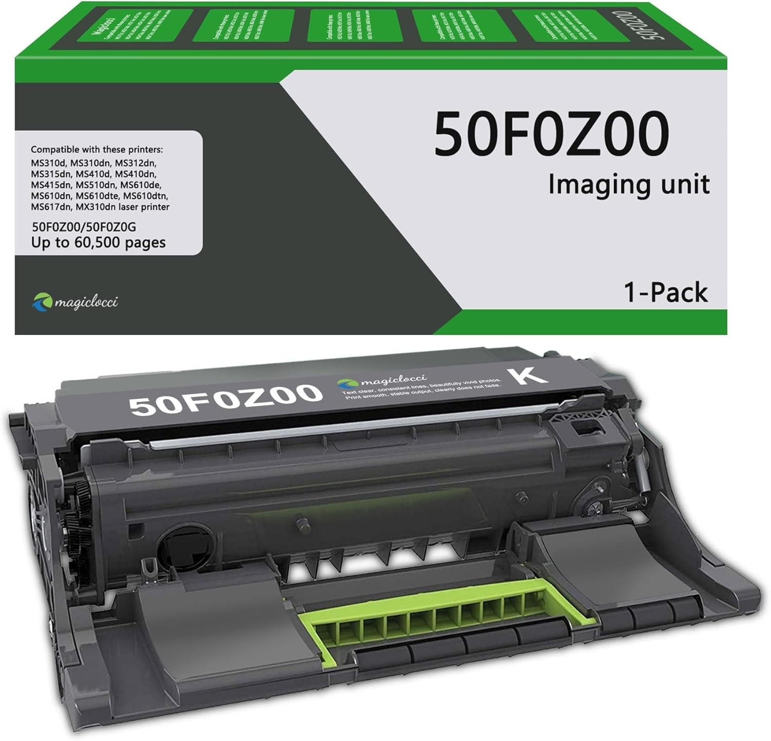 50F0Z00 Imaging Unit High Yield 500ZA (1-Pack) Lexmark Printer +++++++++++++++++