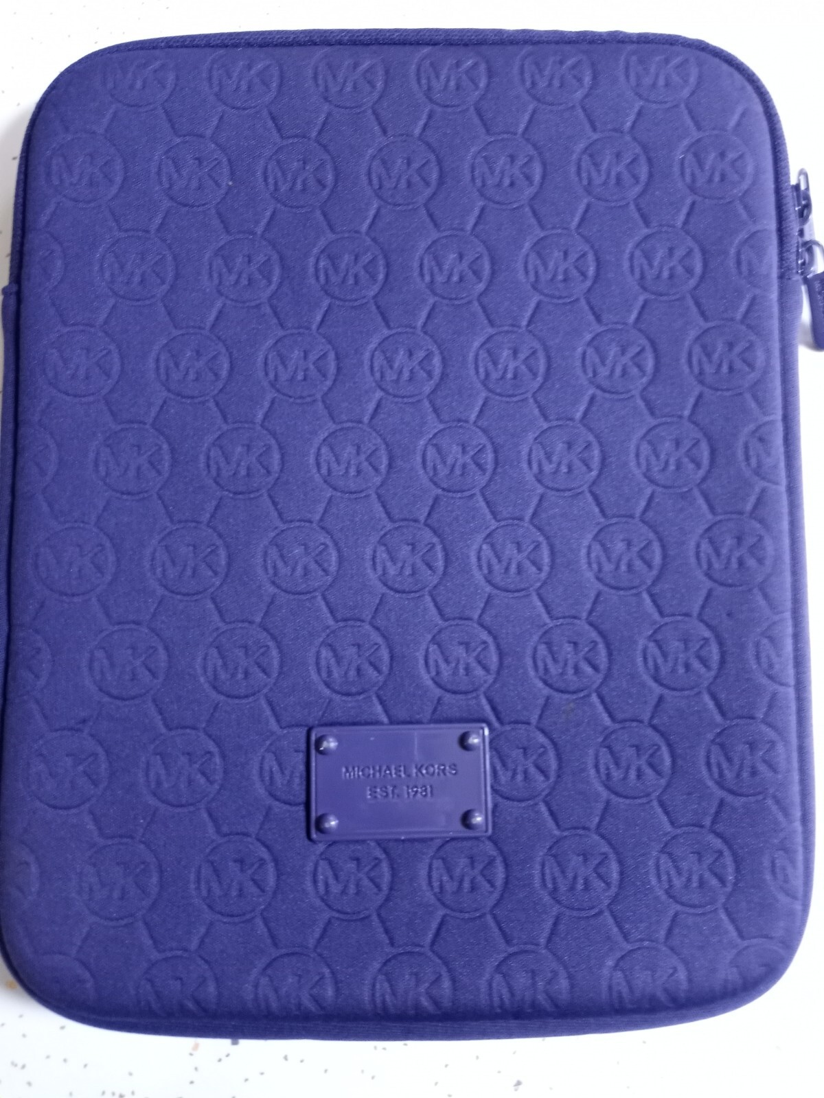 Michael Kors Purple Neoprene Ipad Case MSRP 48.00