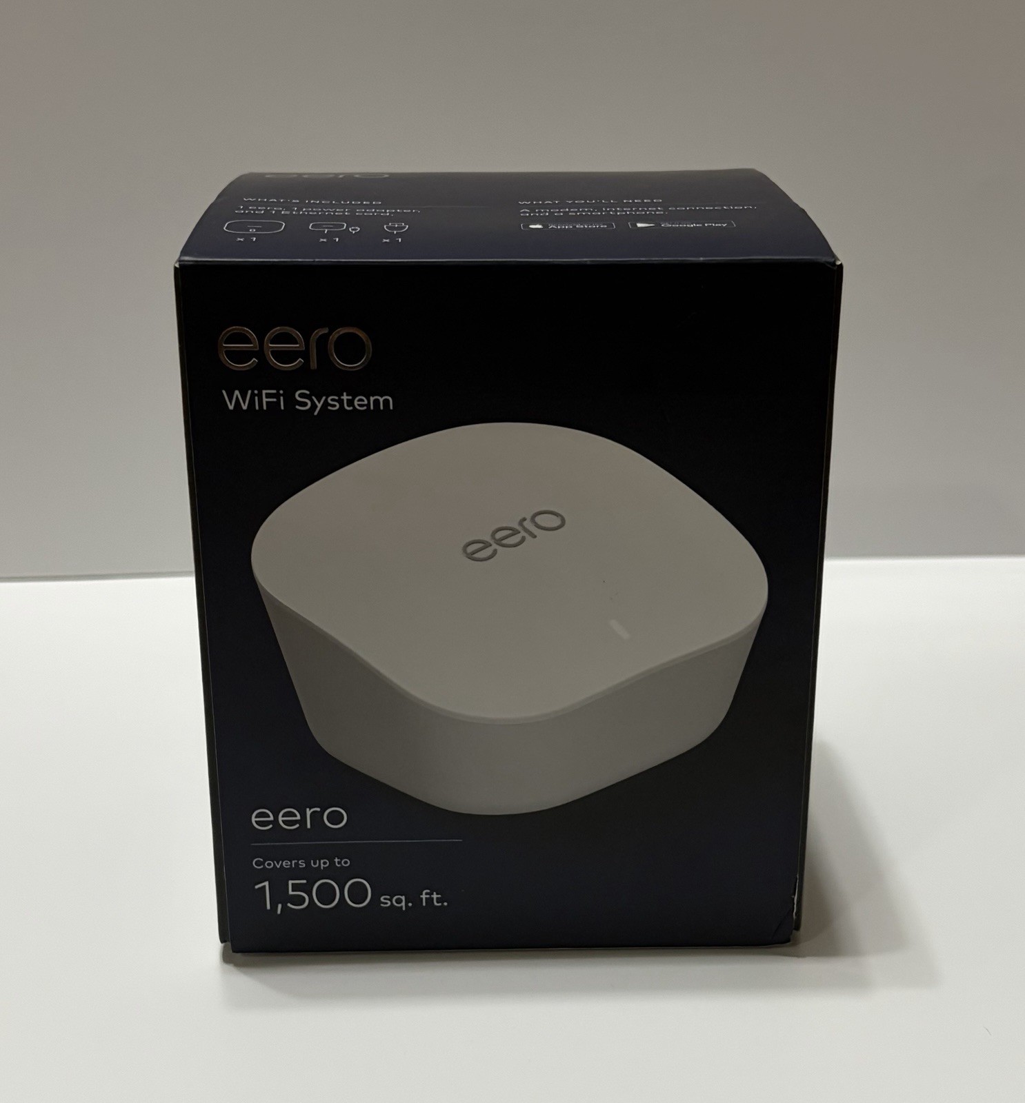 Eero WiFi System Router Covers Up To 1500 Sq. Ft. Open Box Never Been Used ￼
