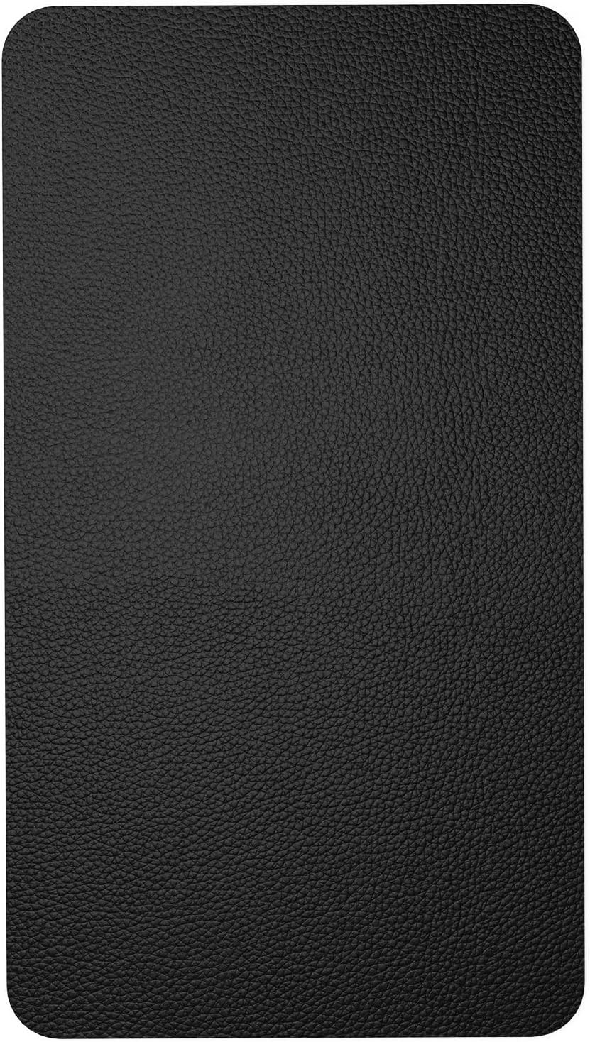 2 Pack Self-Adhesive Mouse Pad, Sticks to Desk & Flat Work Surface - PVC
