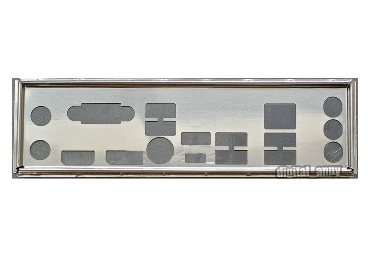 OEM I/O Shield For ASRock B550M Pro4 Motherboard Backplates IO