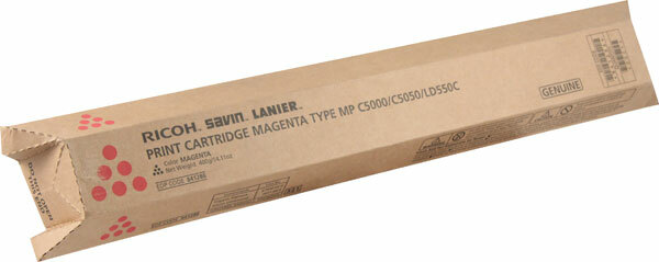 New Genuine Sealed Ricoh 841286 (841454) Magenta Toner Cartridge