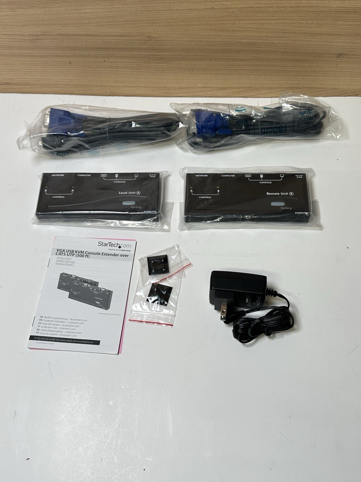 StarTech.com 500ft (150m) VGA USB KVM console Extender Over Cat5 UTP SV565UTPU