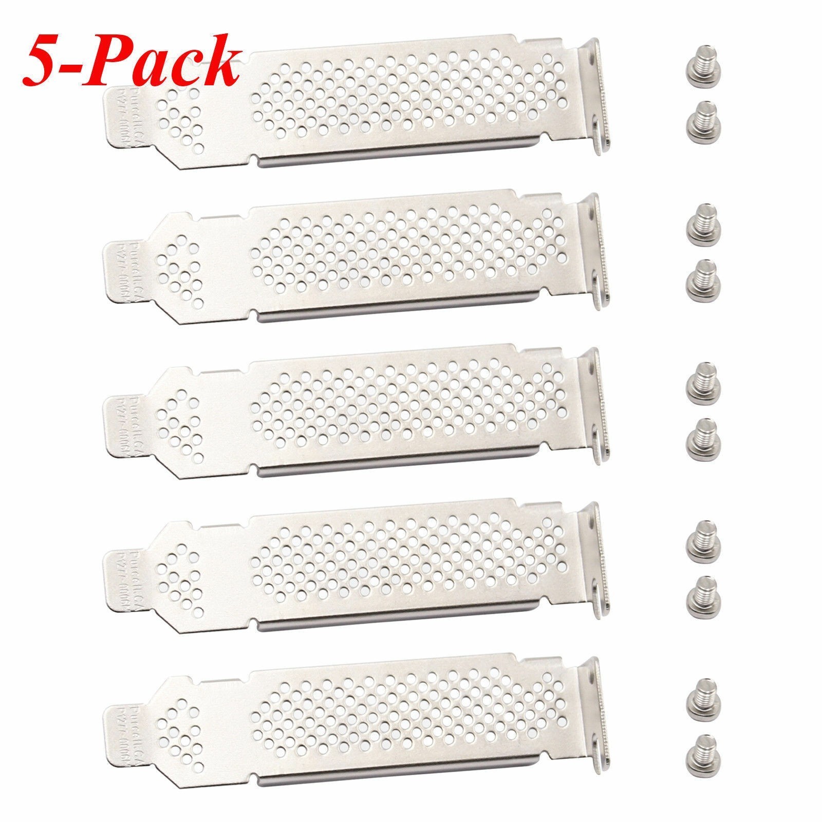 5pcs short Bracket for IBM M1015 M5015 LSI 9223 9210 9211 DELL H310 H200