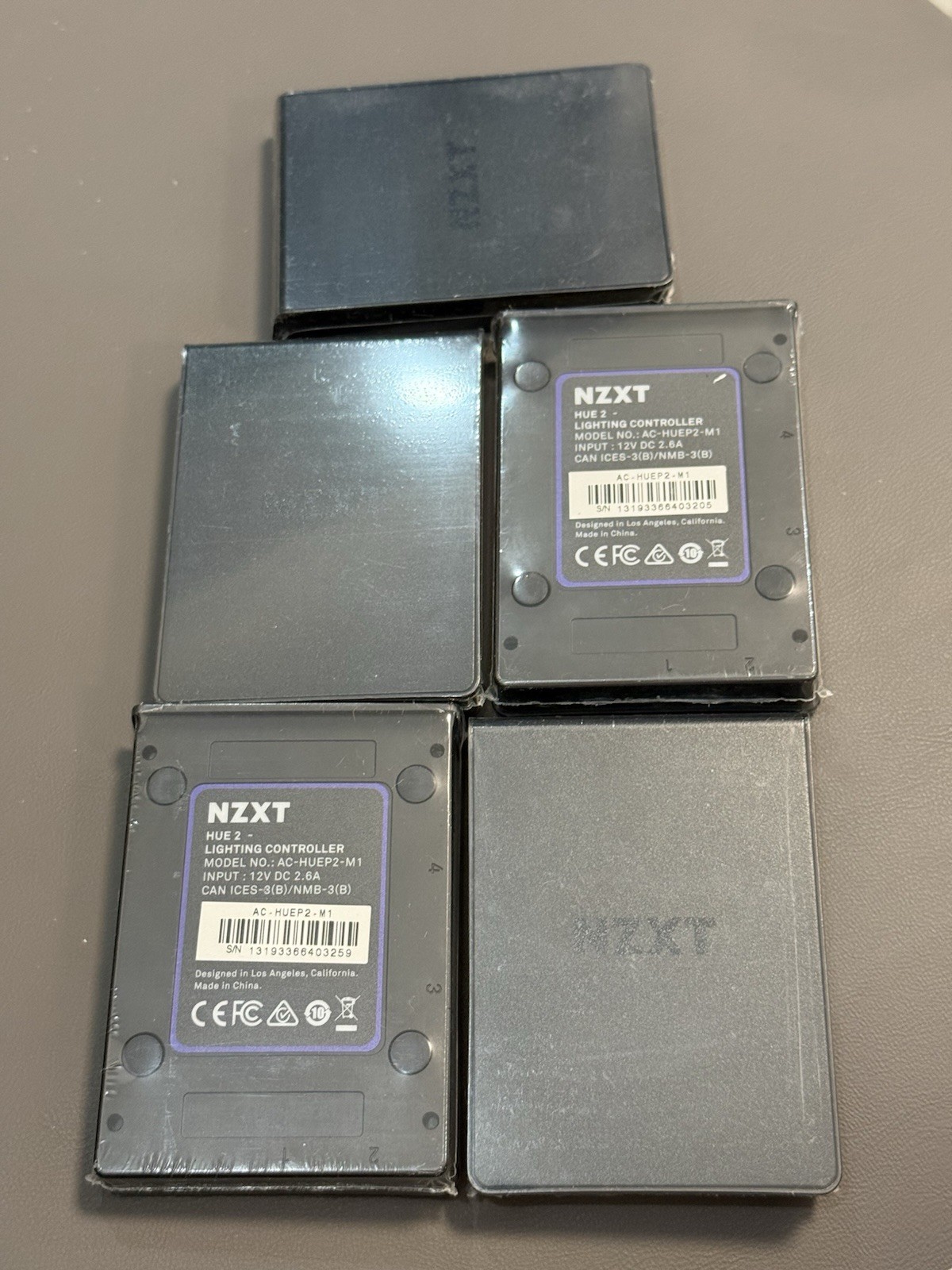 NZXT Hue 2 Lighting Controller RGB LED Fans Control Black Model: AC-HUEP2-M1