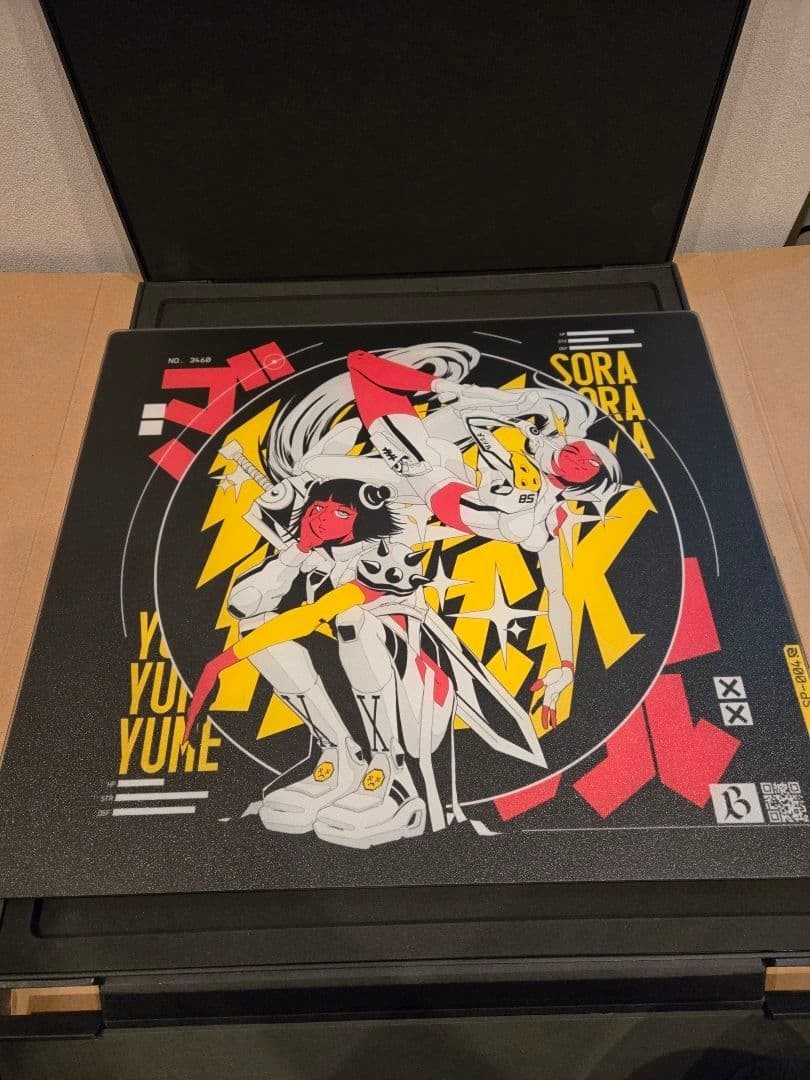 WALLHACK SP-004 Arcade Twins Limited Edition Glass Mouse Pad BOX Used Japan