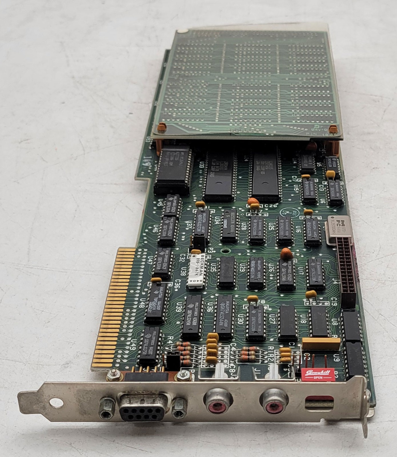 IBM EGA Enhanced Graphics Adapter w Memory Expansion 8-Bit Video Card 1501529