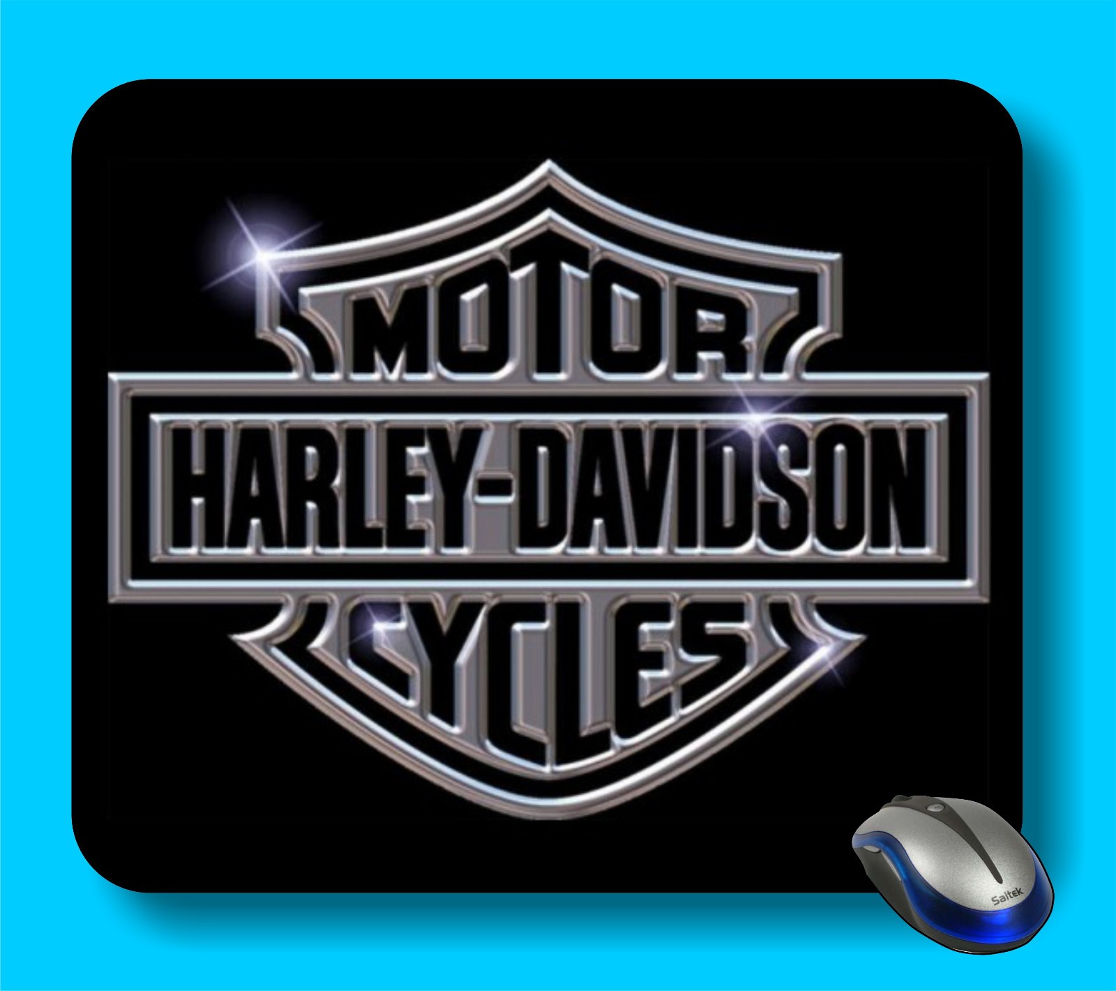 Harley Davidson Motorcycle Computer Mouse Pad Gift    ha07