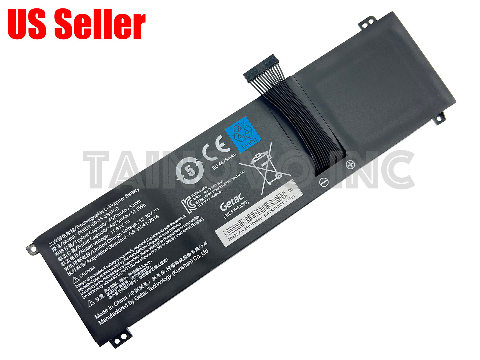 New Genuine PHID1-00-15-3S1P-0 Battery for MECHREVO F1 ADATA XPG Xenia 14 Series