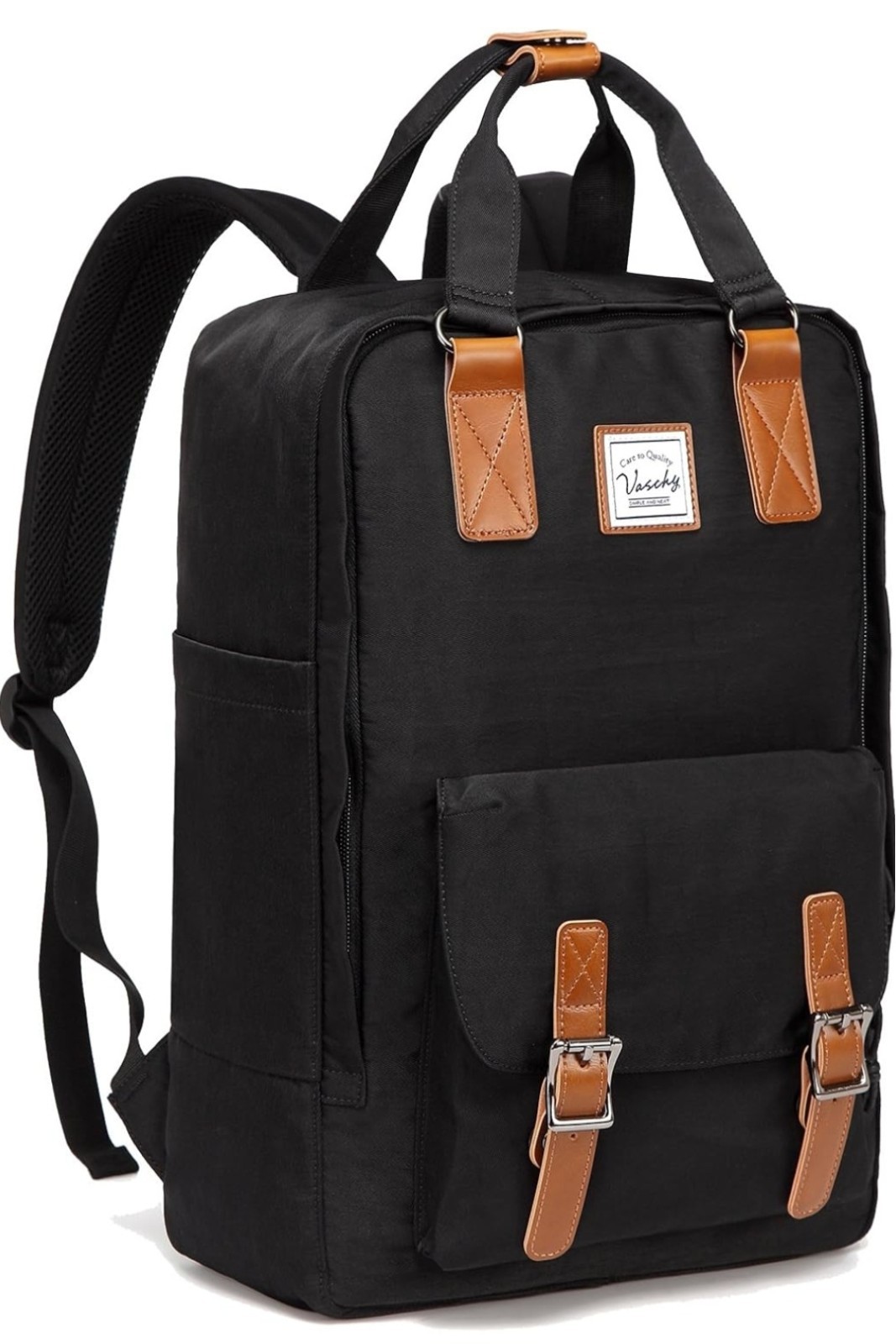 Black School Backpack fits 15" Laptop NEW