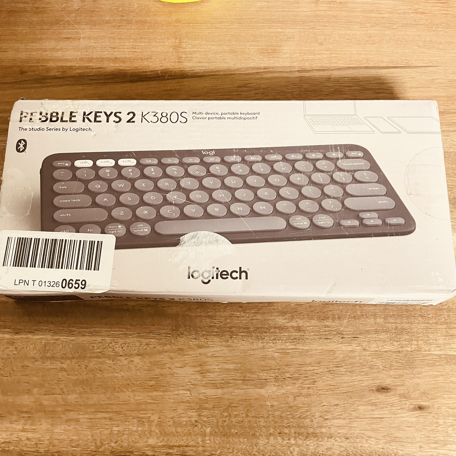 Logitech Pebble Keys 2 Slim TKL Wireless Keyboard for Windows, macOS