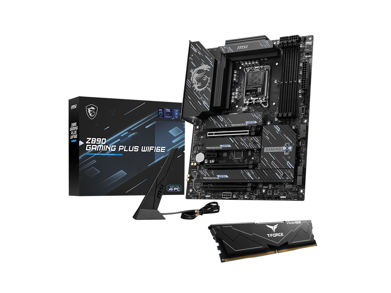 MSI Z890 Gaming Plus WiFi II Bundle - Motherboard & 16GB memory Kit