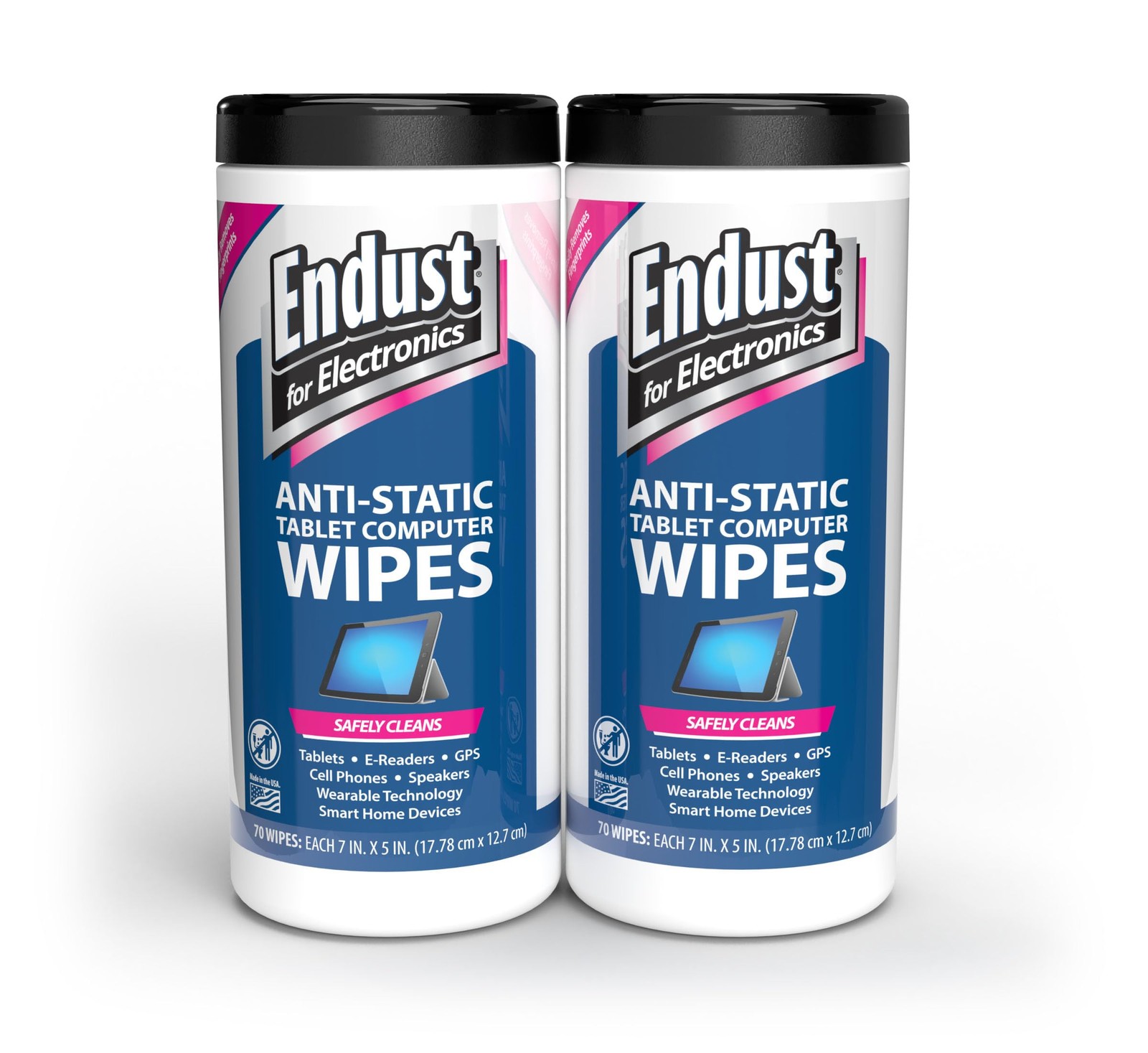 For Electronics; Anti-Static Screen & Surface Cleaning Wipes; For Tablet, E-R...