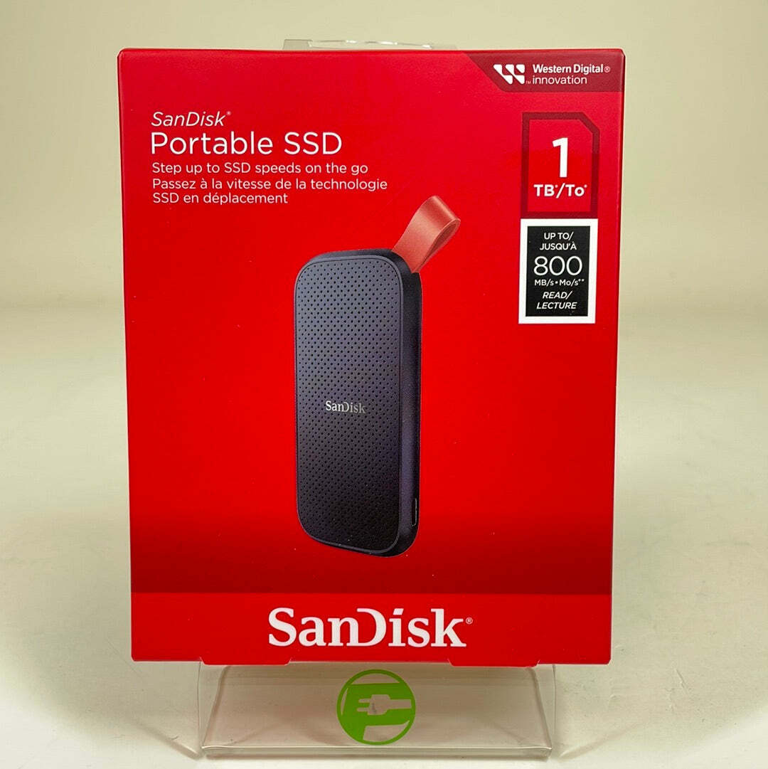 New SanDisk Portable SDSSDE30-1T00 1TB USB-C SSD SDSSDE30-IT00-G26
