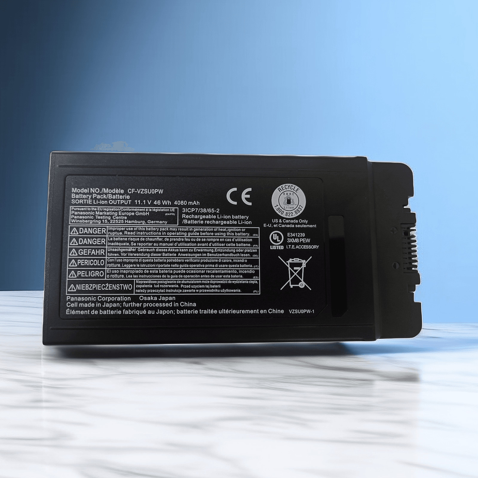 New CF-54 CF54 CF-VZSU0PW CF-VZSU0PR 46WH 11.1V Battery for Panasonic TOUGHBOOK