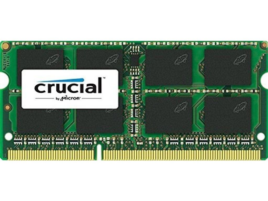 New Genuine MacBook RAM Crucial SO-DIMM 4GB DDR3 1600MHz CL11 for Apple MAC OEM