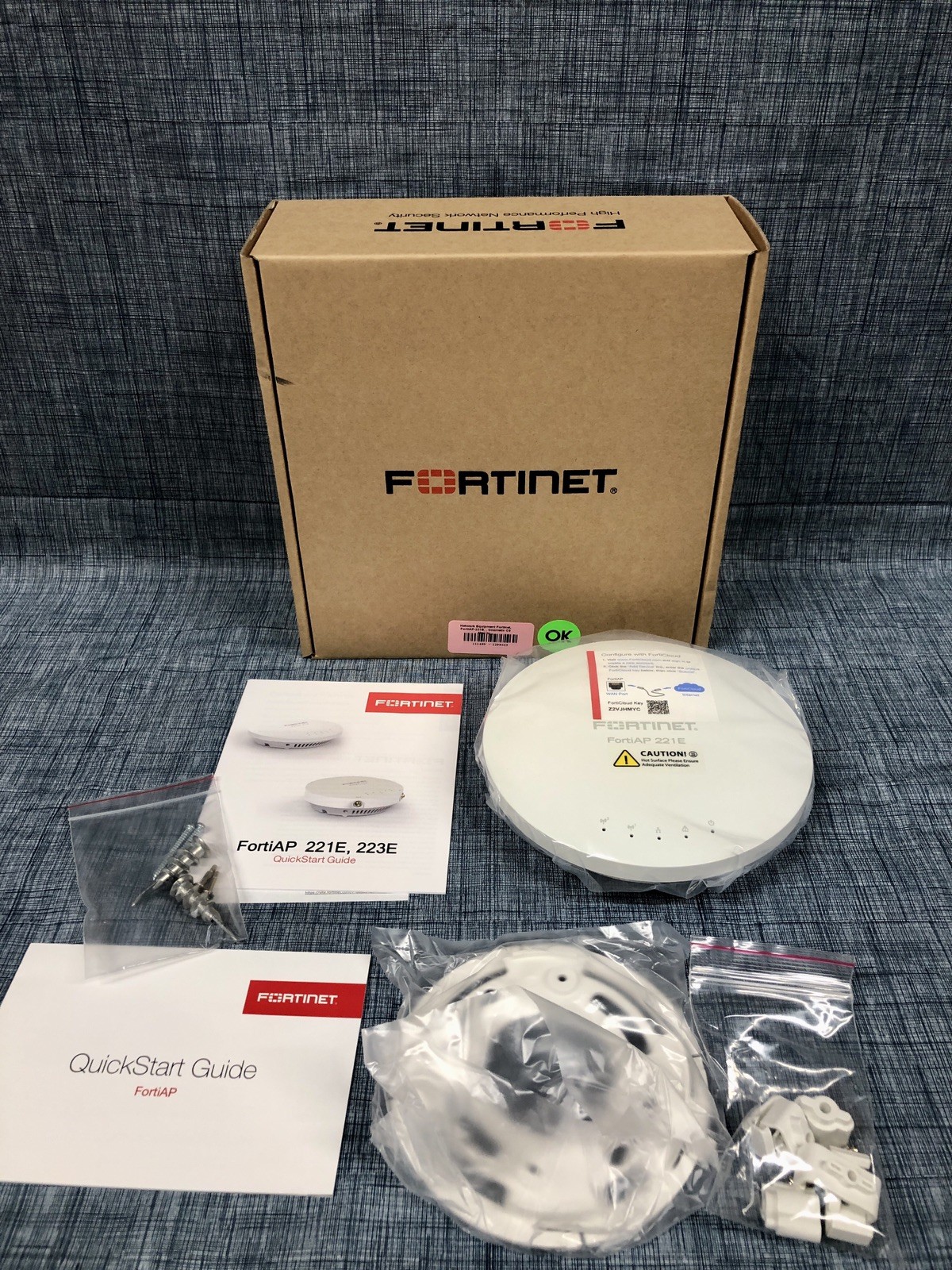 U84792 Fortinet FortiAP FAP221EA 80211ac Wireless Access Point G1N