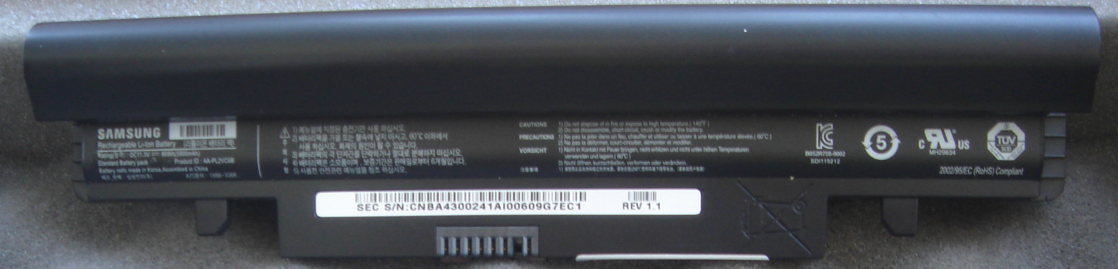 Original Samsung Battery AA-PL2VC6B AA-PL2VC6W AA-PB2VC6B AA-PB2VC6W AA-PB2VC6