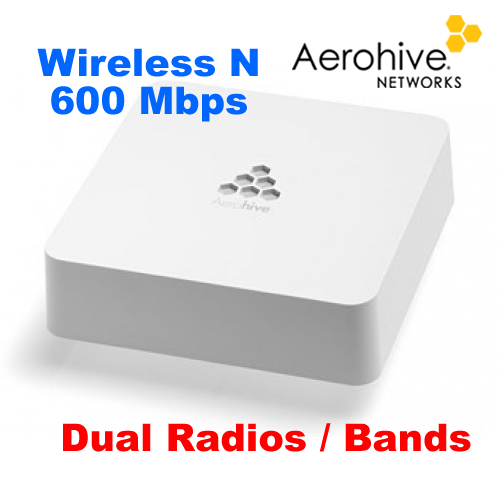 Aerohive Network AP120 802.11n 600Mbps Wireless Access Point MIMO Dual Radios